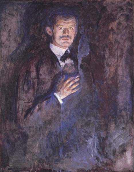 Self-Portrait with a Cigarette